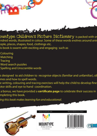 Picture dictionary kg1bk