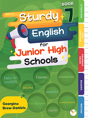 Sturdy english book 7 ft